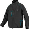 Makita cj105dzl beheizte Jacke L – ohne Akkus, Ladegerät, inklusive Jackenadapter, im Karton – cj105dzl