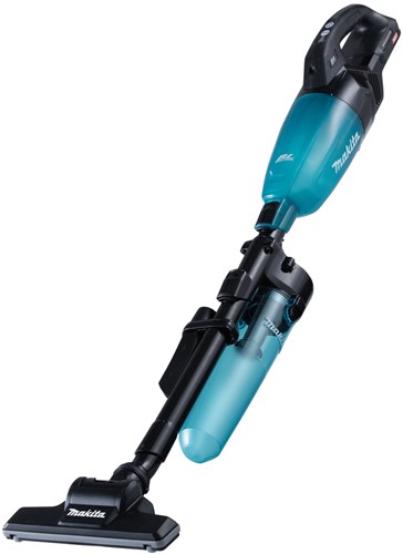 Makita cl001gz21 | Stabstaubsauger | 40 V max. | schwarze Version mit blau transparenter Kapsel | mit Zyklon-Staubabscheider | Körper | ohne Akkus und Ladegerät - cl001gz21