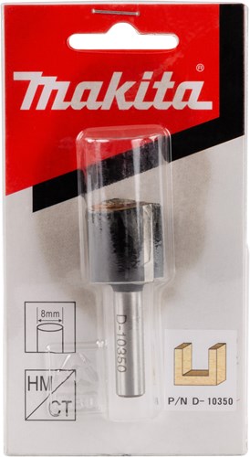 Makita Zubehör Nutfräser HM 22mm S8 - D-10350
