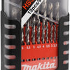 Makita Zubehör Bohrerset HSS-G 19-teilig – D-29941