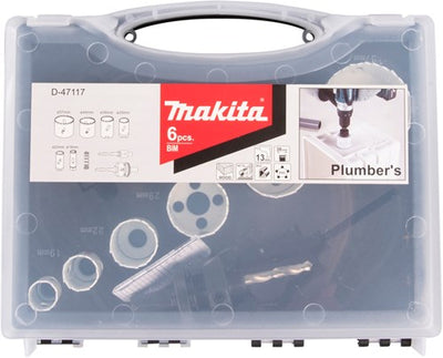 Makita Zubehör Lochsägen-Set 9-teilig Holz Metall – D-47117 – D-47117
