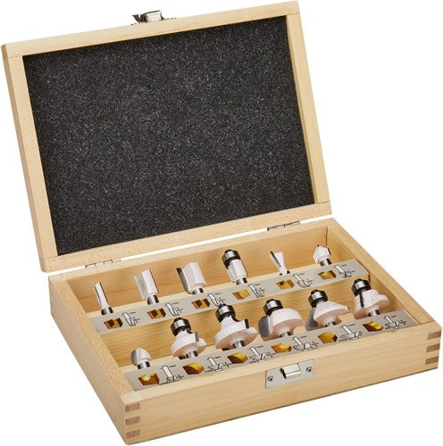 Makita Zubehör Fräser-Set 12-teilig 8 mm – D-53556 – D-53556