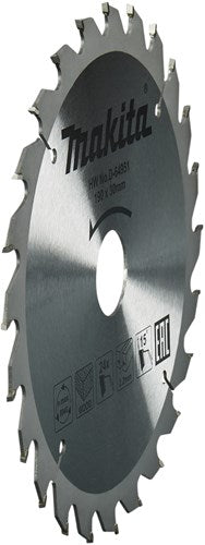 Makita Zubehör Kreissägeblatt Holz | Standard, 190x30x2,2 T24 15g - D-64951 - D-64951