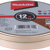 Makita-Zubehör d-65969-12 | Trennscheibe Edelstahl | 12 Stück in der Dose | 125x22,23x1,2mm - d-65969-12