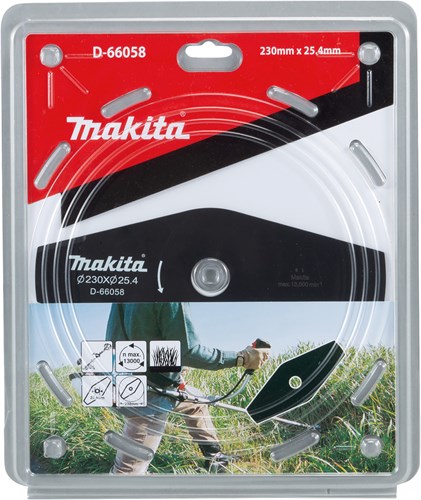Zubehör für Makita-Schneidemesser 230 x 25,4 x 1,8 mm, 2 Zähne – D-66058