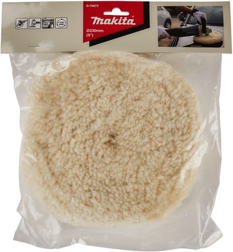 Makita Zubehör Wollscheibe weiß 230 mm – D-70873 D-70873