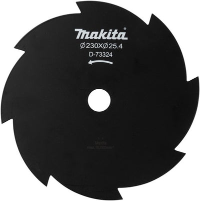 Makita Zubehör Schneidmesser 230 x 25,4 x 1,8 mm, 8 Zähne – D-73324 D-73324
