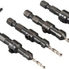 Makita Zubehör Senker-Quad-Schraubendreher-Set – D-73455 – D-73455