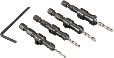 Makita Zubehör Senker-Quad-Schraubendreher-Set – D-73455 – D-73455