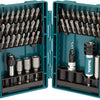 Makita-Zubehör d-73461 | Bohrer- und Schraubendreher-Bit-Set | Quad-Fahrer | 47-teilig – d-73461