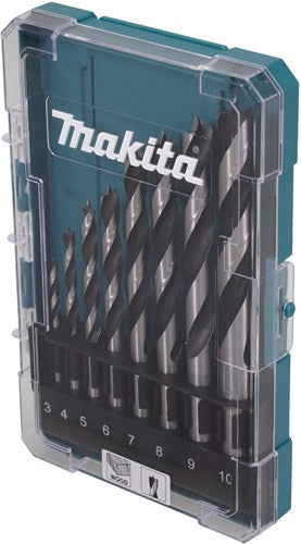 Makita Zubehör Holzspiralbohrer-Set 8-teilig – D-57227