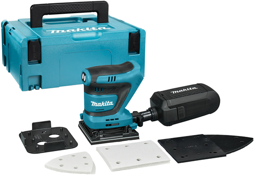 Makita dbo480zj | Akku-Handexzenterschleifer | 18v | ohne Akkus und Ladegerät | im M-Box-Gehäuse - dbo480zj