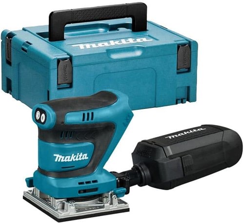 Makita dbo482zj Akku-Handexzenterschleifer | 18v | ohne Akkus und Ladegerät | im M-Box-Gehäuse - dbo482zj