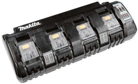 Makita Akkuladegerät DC18SF für 4 Akkus