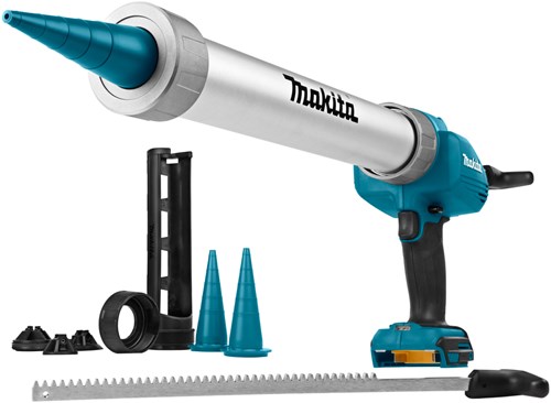 Makita dcg180zx 18V Akku-Kartuschenpistole mit Kartuschenhalter 300 ml und 600 ml | ohne Akkus und Ladegerät - dcg180zx