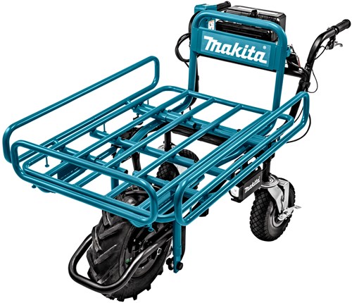 Makita dcu180zx1 | Schubkarre 18v | mit Transporthilfegestell | ohne Akkus und Ladegerät, im Karton - dcu180zx1
