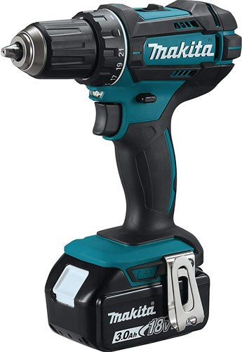 Makita ddf482rfj 18 V Bohr-/Schraubendreher 3,0 Ah Akku (2 Stück), Schnellladegerät, Mbox