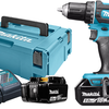 Akku-Bohrschrauber von Makita, 18 V, 5,0 Ah