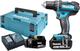 Akku-Bohrschrauber von Makita, 18 V, 5,0 Ah