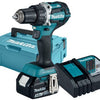 Makita ddf484rf1j 18-V-Bohrschrauber, bürstenloser 3,0-Ah-Akku (1 Stück), Schnellladegerät, Mbox