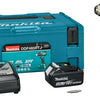 Makita ddf485rtj 18-V-Bohrschrauber, bürstenloser 5,0-Ah-Akku (2 Stück), Schnellladegerät, Mbox