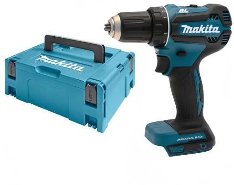 Makita ddf485zj 18 V Bohrmaschine und Schraubendreher, bürstenloses Gehäuse | ohne Batterien und Ladegerät in Mbox - ddf485zj