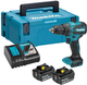 Makita ddf490rfj | Akku-Bohrschrauber | bürstenlos | 18v | 3,0ah | in M-Box - ddf490rfj