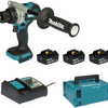 Makita ddf492rg3j 18v Bohrmaschine/Schraubendreher | inkl. 3x 6,0 Ah und Schnellladegerät in Mbox - ddf492rg3j