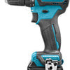 Akku-Bohrschrauber von Makita, 12 V, max. 4,0 Ah