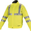 Makita dfj214zm | belüftete Sicherheitsjacke m | ohne Akkus, Ladeadapter