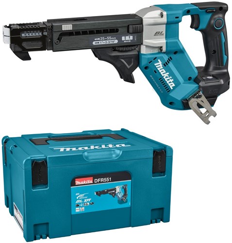 Makita dfr551zj | 18v | Schraubenmaschine | 25-55mm | ohne Akkus und Ladegerät | in M-Box - dfr551zj