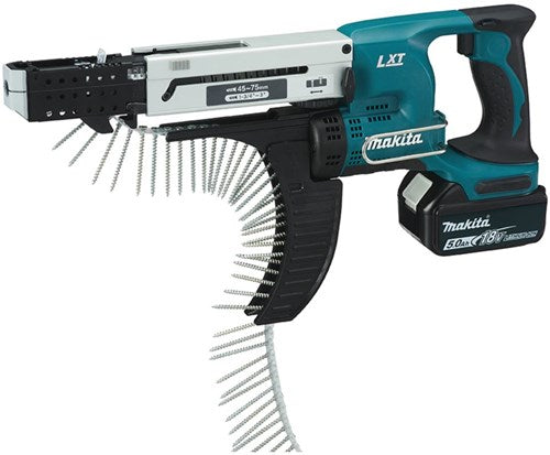 Makita dfr750rte 18 V Li-Ionen-Akku-Gürtelschraubendreher 45–75 mm | 18 V 5,0 Ah
