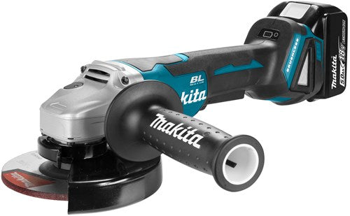 Makita Akku-Winkelschleifer 125 mm 18 V 5,0 Ah