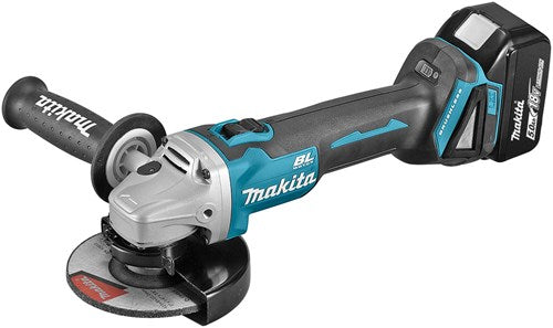Makita Akku-Winkelschleifer 125 mm 18 V 5,0 Ah