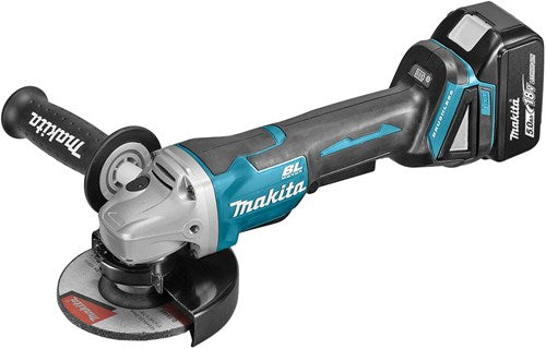 Makita Akku-Winkelschleifer 125 mm 18 V 5,0 Ah