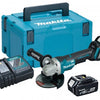 Makita Akku-Winkelschleifer 125 mm 18 V 5,0 Ah