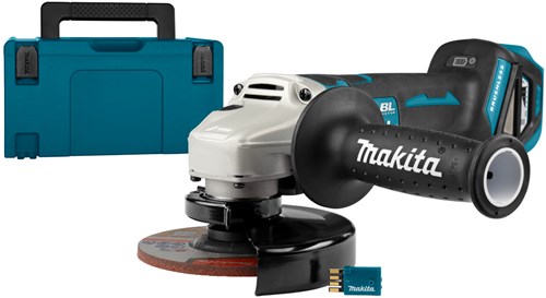 Makita dga518zju 18V Winkelschleifer 125mm mit AWS | ohne Akkus und Ladegerät in M-Box