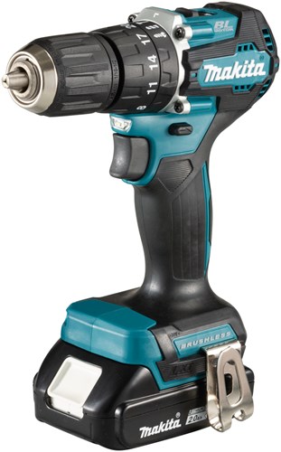 Makita dhp487raj | Schlagbohrmaschine | bürstenlos | 18v | 2,0ah | Li-Ion in Mbox – dhp487raj