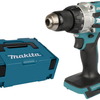 Makita dhp489zj | Schlagbohrmaschine | 18v | Körper | ohne Akkus, Ladegerät im M-Box-Gehäuse – dhp489zj
