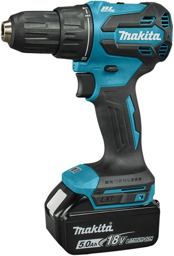 Makita dhp490rtj | Akku-Schlagbohrschrauber | bürstenlos | 18v | mit 5,0-Ah-Batterien in M-Box – dhp490rtj