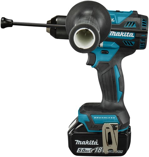 Makita dhp492rtj Akku-Schlagbohrschrauber | 18v | inkl. 2x 5,0 Ah und Schnellladegerät in Mbox – dhp492rtj