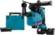Makita mr182twju Akku-Kombi-Bohrhammer 18 V | sds-plus | 5,0 Ah in Mbox mit Staubabsaugung – hebr182twju - afbeelding 1