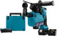 Makita mr182twju Akku-Kombi-Bohrhammer 18 V | sds-plus | 5,0 Ah in Mbox mit Staubabsaugung – hebr182twju