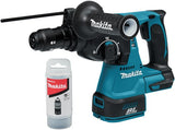 Makita mr243z 18 Volt Kombihammer | sds-plus | mit auswechselbarem Bohrkopf | ohne Akkus und Ladegerät und Koffer -MR243z - afbeelding 1