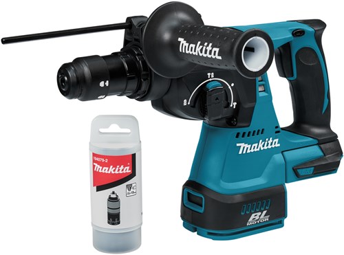 Makita mr243z 18 Volt Kombihammer | sds-plus | mit auswechselbarem Bohrkopf | ohne Akkus und Ladegerät und Koffer -MR243z