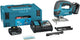 Makita djv180rtj | 18-V-Stichsäge | D-Griff | 5,0 Ah Akku (2 Stück) Schnellladegerät | in mbox djv180rtj