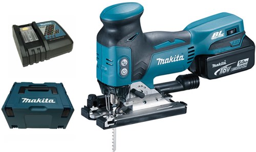 Makita djv181rt1j Akku-Stichsäge mit T-Griff | 1x Batterie 18V 5,0Ah - djv181rt1j
