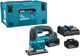 Makita djv184rtj | 18V-Stichsäge | D-Griff | 5,0 Ah Akku (2 Stück) | Schnellladegerät | in mbox djv184rtj