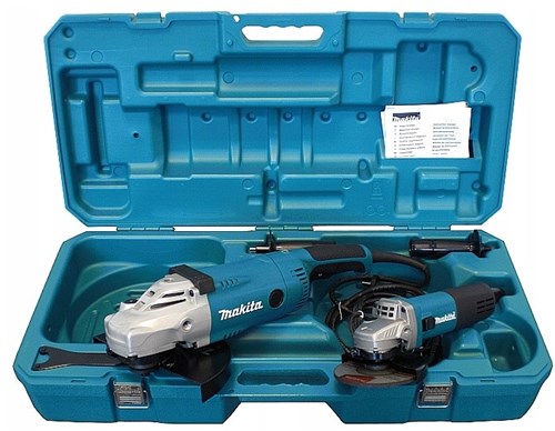 Makita dk0053g Winkelschleifer-Set ga9020 + 9558hnrg im Koffer – dk0053