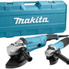 Makita dk0053g Winkelschleifer-Set ga9020 + 9558hnrg im Koffer – dk0053